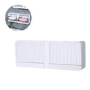 Saboneteira Dupla Inteligente com Drenagem - Fixação Adesiva Sem Furos